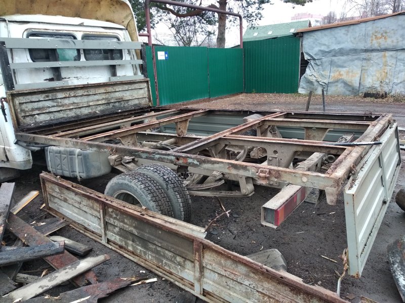 Кузов ГАЗ 3302 бортовой