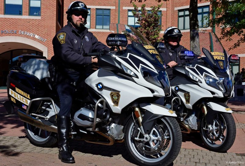 Motorcycle BMW Police