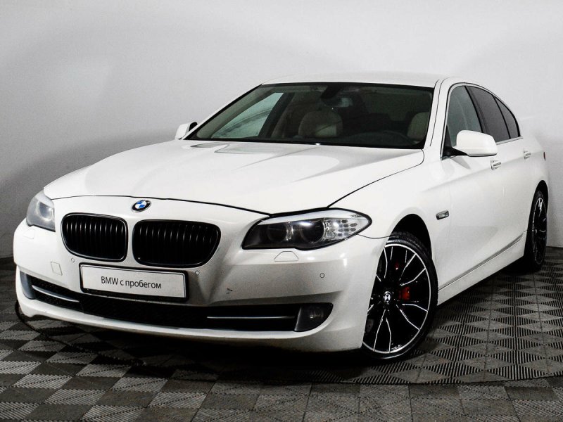 BMW 5 Series (f10) White