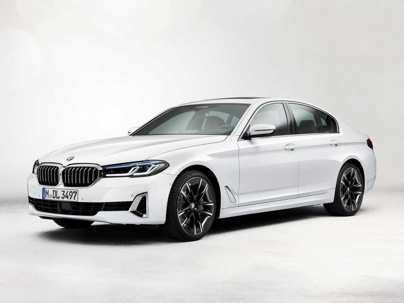 BMW 5 f30 зима