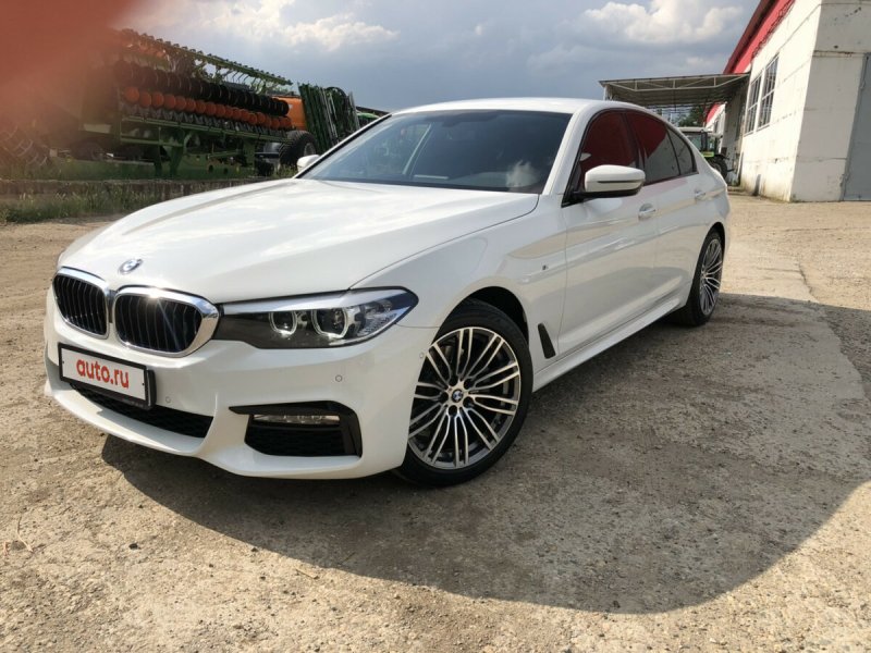 BMW 5 g30 белая