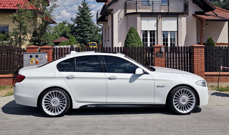 BMW g30 White m Sport
