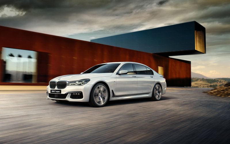 BMW 7 Series g11 White