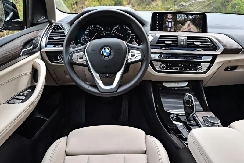 BMW x3 2021 салон