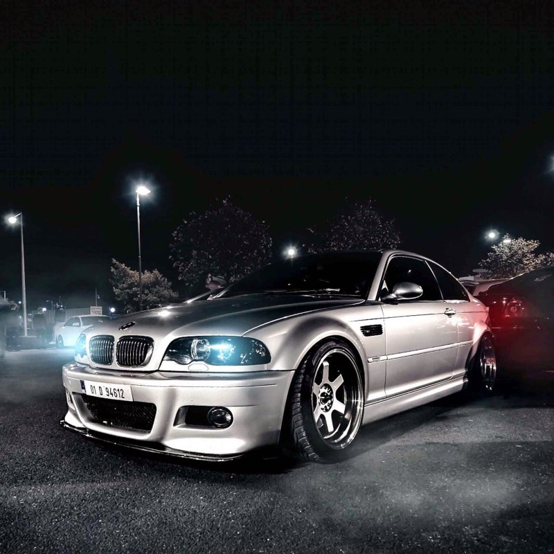 BMW m3 e46 ночной