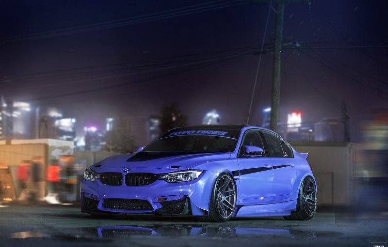 BMW m3 f80 Blue
