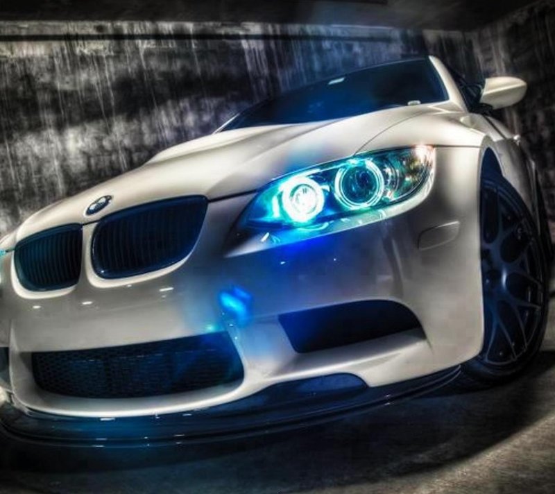 BMW м4 ангельские глазки