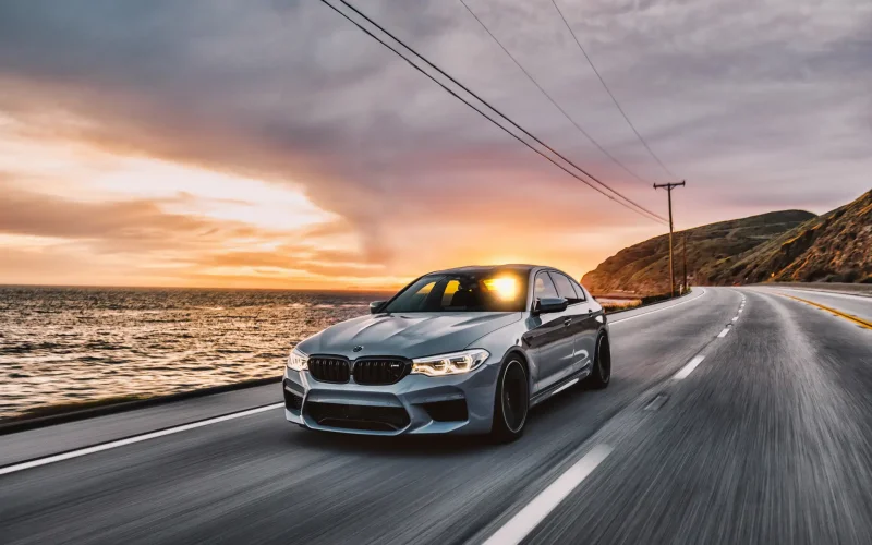 BMW m5 f90 в городе