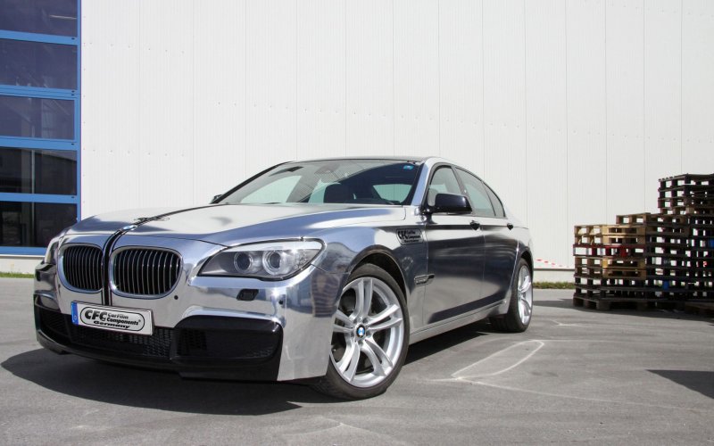 BMW 5 тонированная