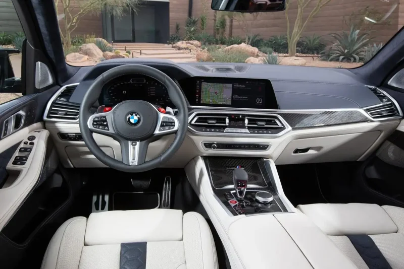 BMW x5 белый салон 2022