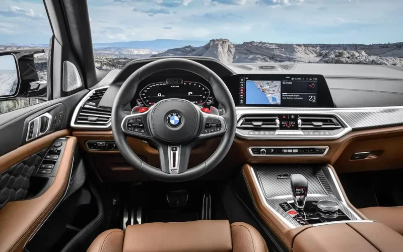 BMW x5m Competition 2021 салон