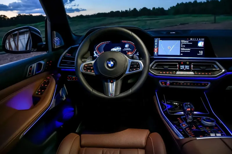 BMW x5 2022 салон