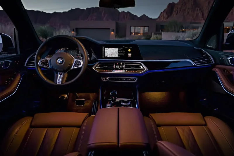 BMW x5 2021 интерьер
