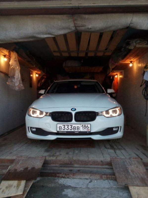 BMW e60 и гараж
