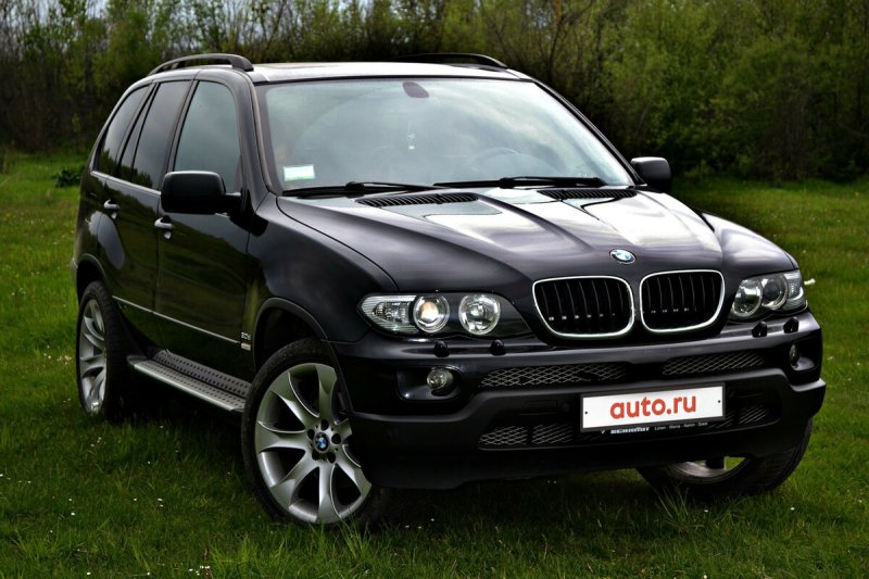 БМВ x5 e53 черный