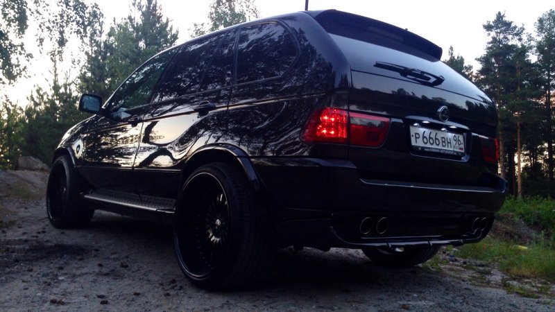 BMW x5 e53 4.8 Hamann