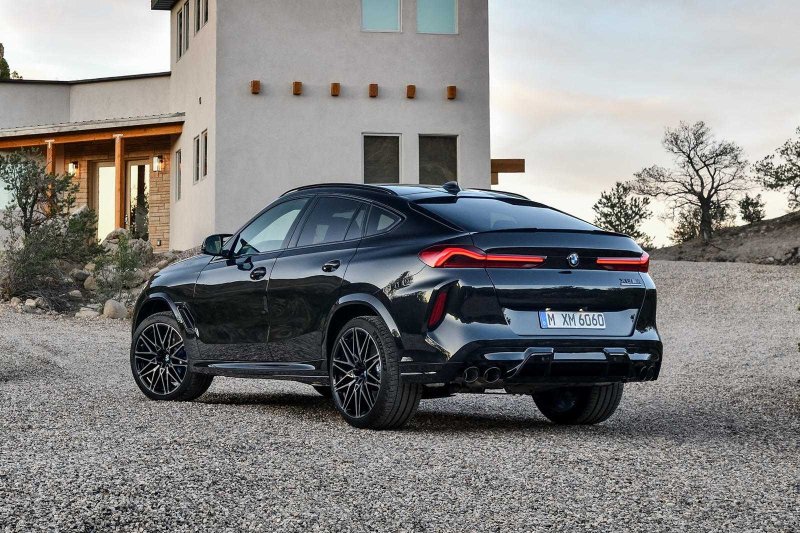 BMW x6m Competition 2021 черный