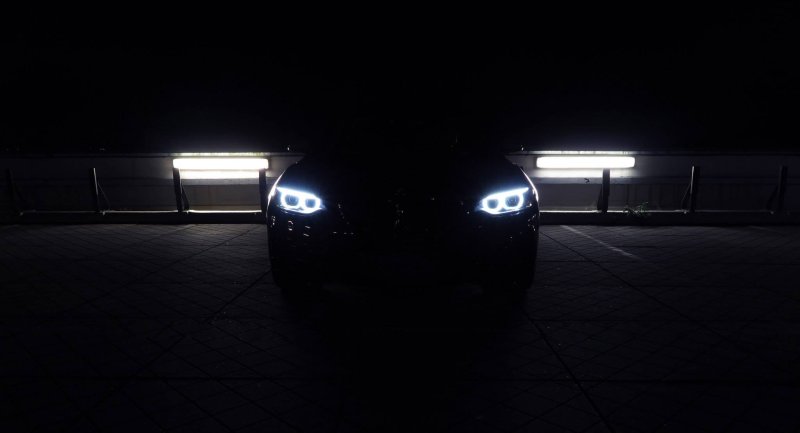BMW x5 e53 ночью