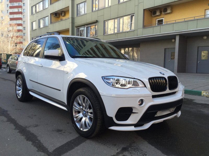 BMW x5 e70 White