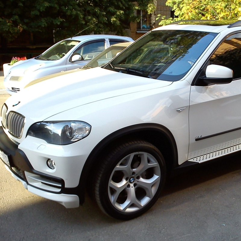 БМВ х5 e70 белая