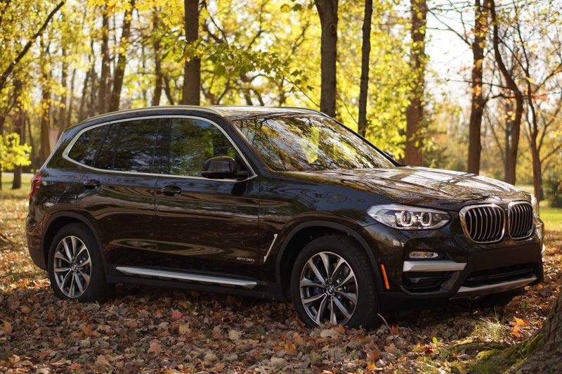 BMW x1 2018 черный