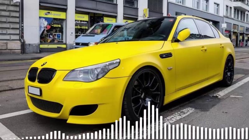 BMW 5 e60 Yellow