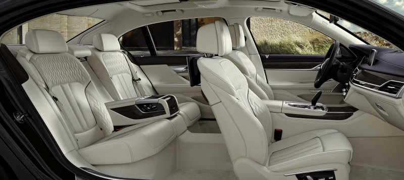 BMW 7 long салон