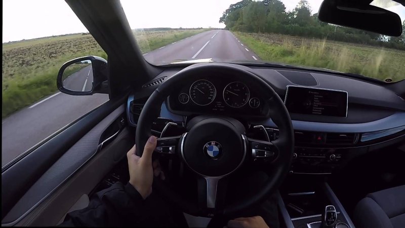 BMW x5m pov