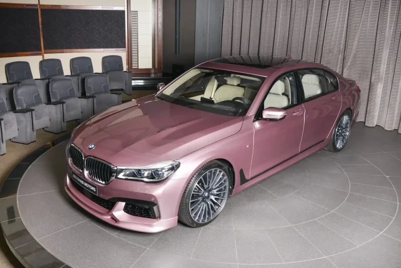BMW x6m фиолетовый