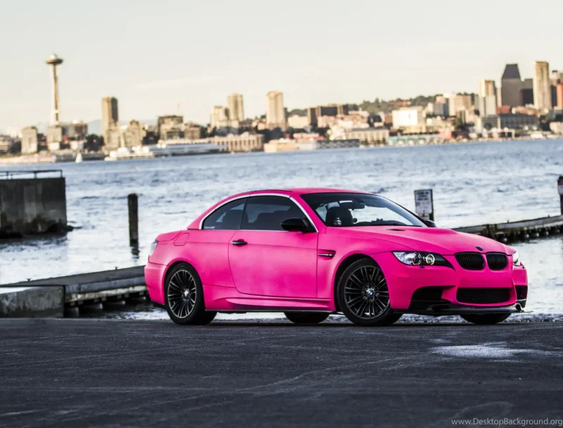 BMW m5 Pink