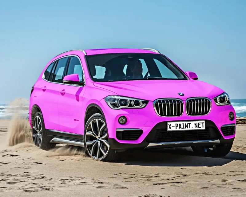 Розовый BMW x5m