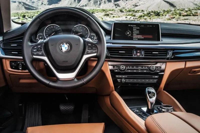 BMW x6 2015 салон