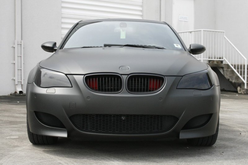 BMW e60 Matte Black