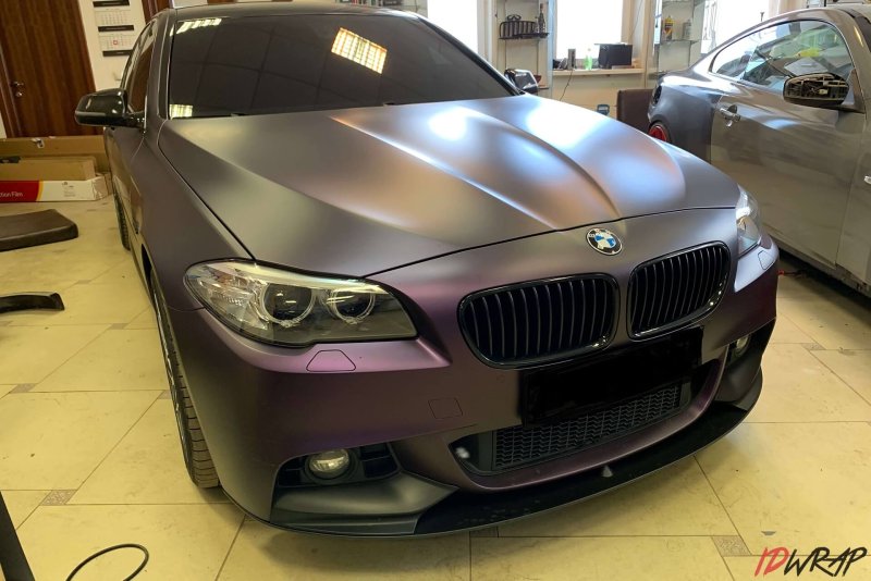 BMW 5 матовая пленка