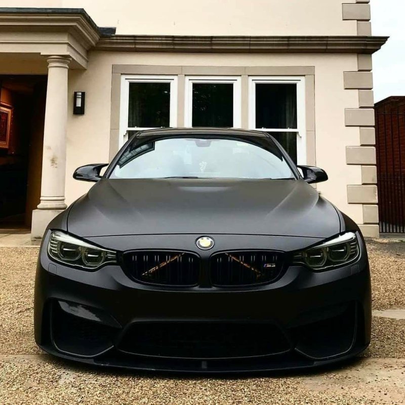 BMW m3 f80 черная матовая