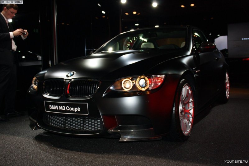 BMW m3 черная матовая