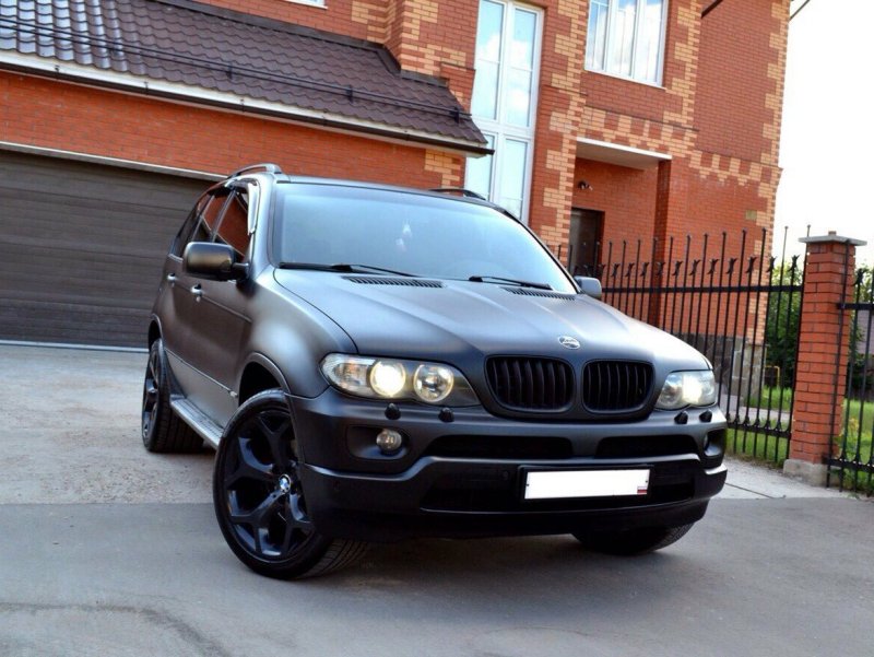 BMW x5 e53 матовый
