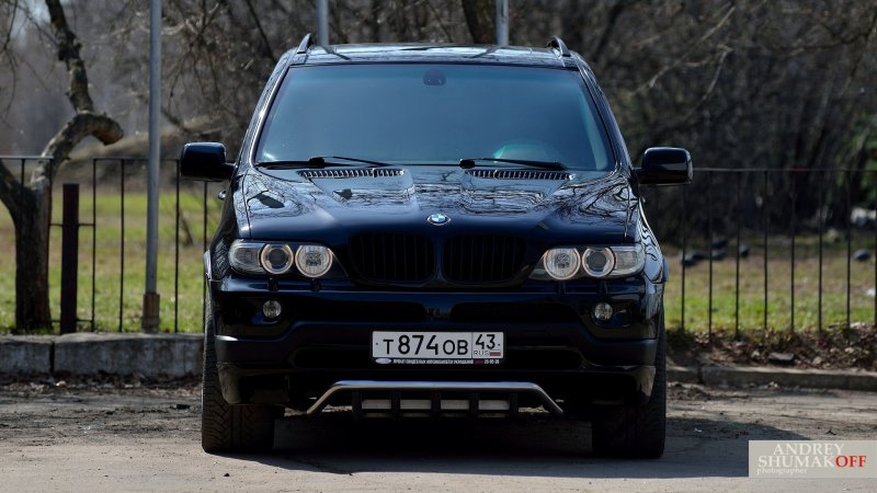 BMW x5 e53 зеленый