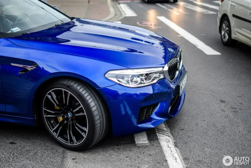 BMW m5 f90 синий матовый