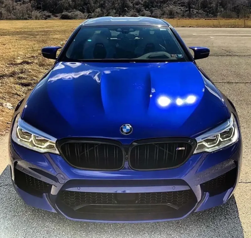 BMW m5 f90 синяя