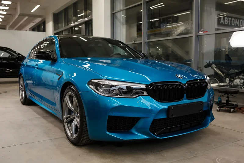 BMW m5 Snapper Rocks Blue