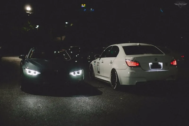 BMW m5 e60 Night