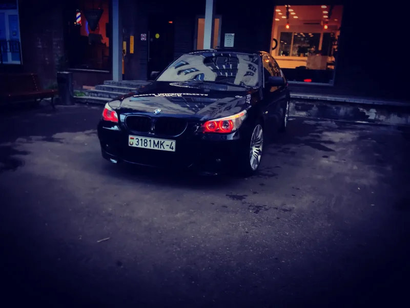 BMW e60 Snow