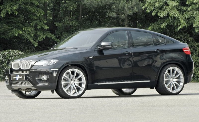 BMW x6 2008 черный