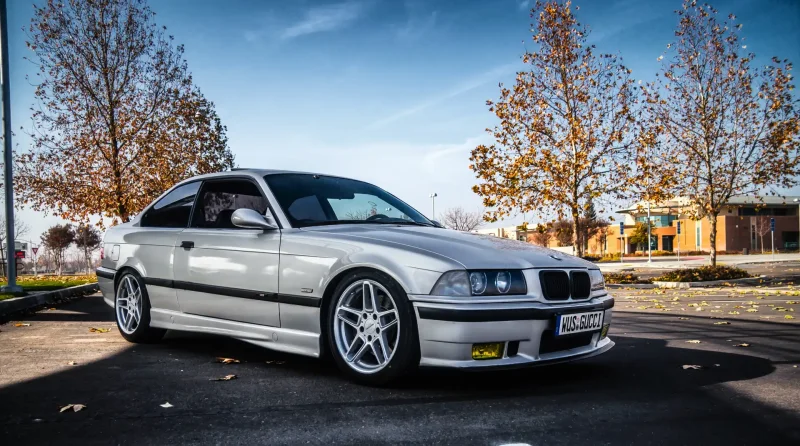BMW e36 Silver