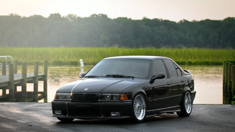 BMW e36 m3 sedan Black