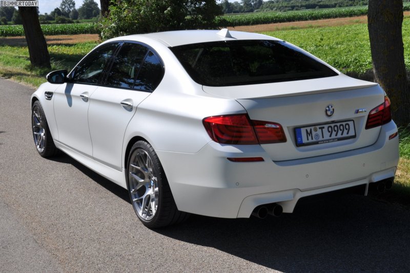 BMW 5 f10 белая