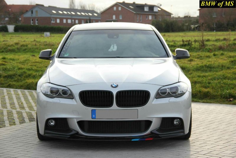 BMW f10 White Tuning