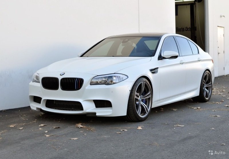 BMW f10 белая тонированная