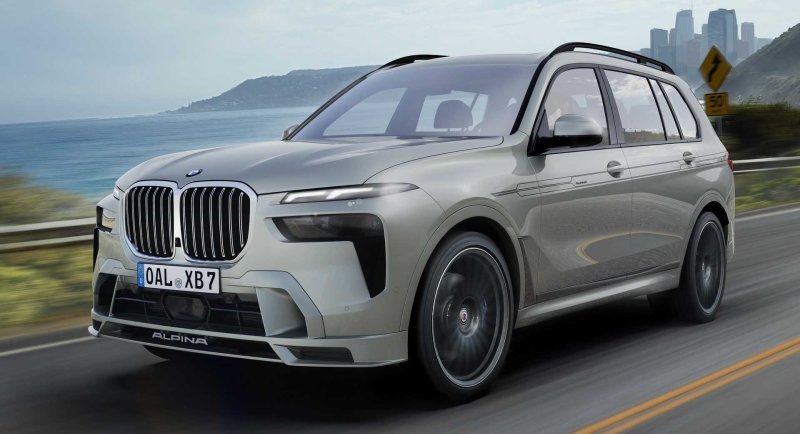 BMW x7 Grey